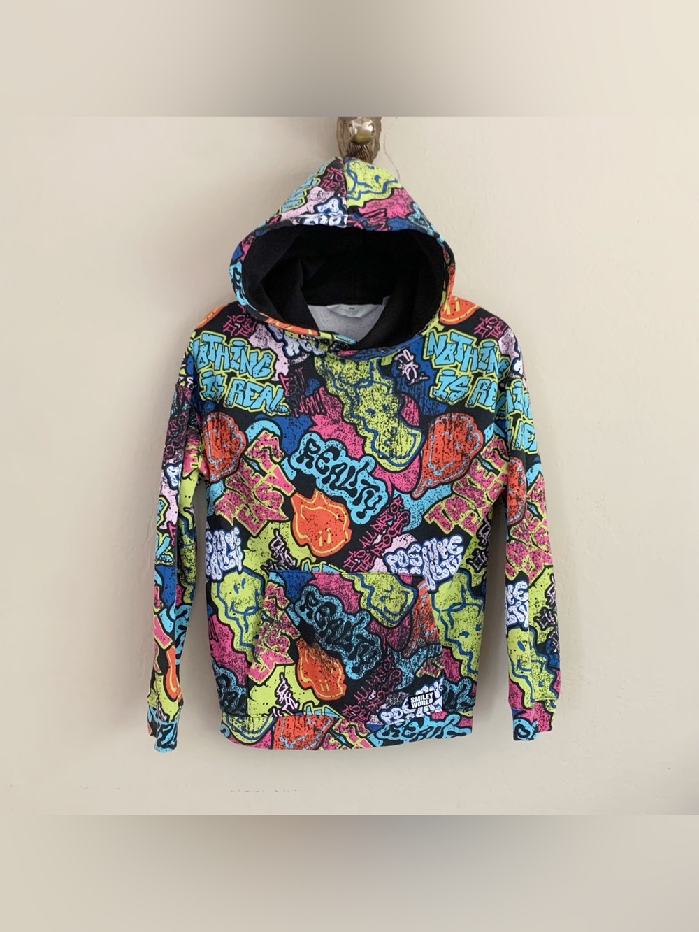 SmileyWorld + H&M Graffiti Hoodie • 12-14 Years